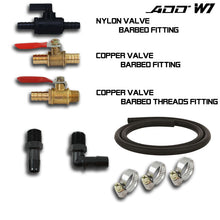 Z Oil Catch Can Parts - ADD W1 Oil Catch Can Petcock Oil Drain Kit + 6 feet hose