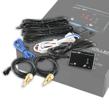 Radiator Cooling Fan Controller Water oil Temp Volt Gauge