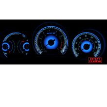 350Z gauge cluster blue white