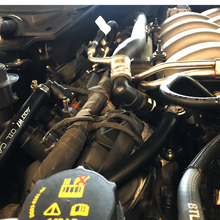 mustang gt oil catch can fitting