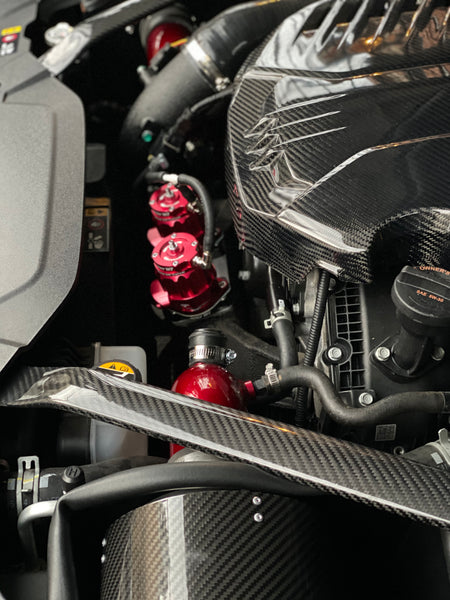 Stinger blow off valve