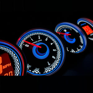 ADD W1 Gauge Overlay for Scion XB Overlay Face Gauge 2007-2015 - 3D illusions