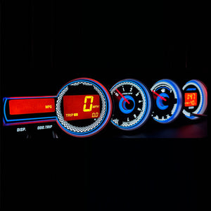 ADD W1 Gauge Overlay for Scion XB Overlay Face Gauge 2007-2015 - 3D illusions