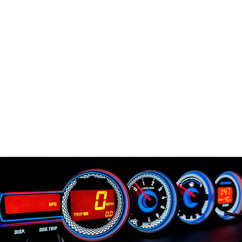 ADD W1 Gauge Overlay for Scion XB Overlay Face Gauge 2007-2015 - 3D illusions