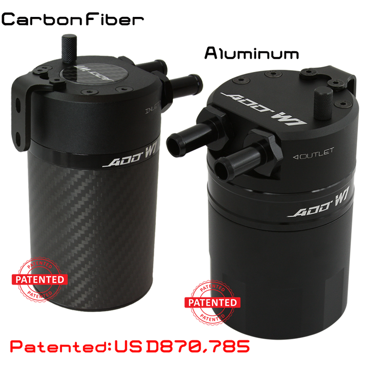 For Chevy Colorado, GMC Canyon 2.8L Diesel Baffled Oil Catch Can Kit, V3 2022