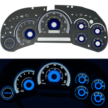 ADD W1 Chevrolet Silverado / Suburban Overlay Face Gauge / Sierra/ Yukon/ Tahoe 2006-2007 - 3D illusions