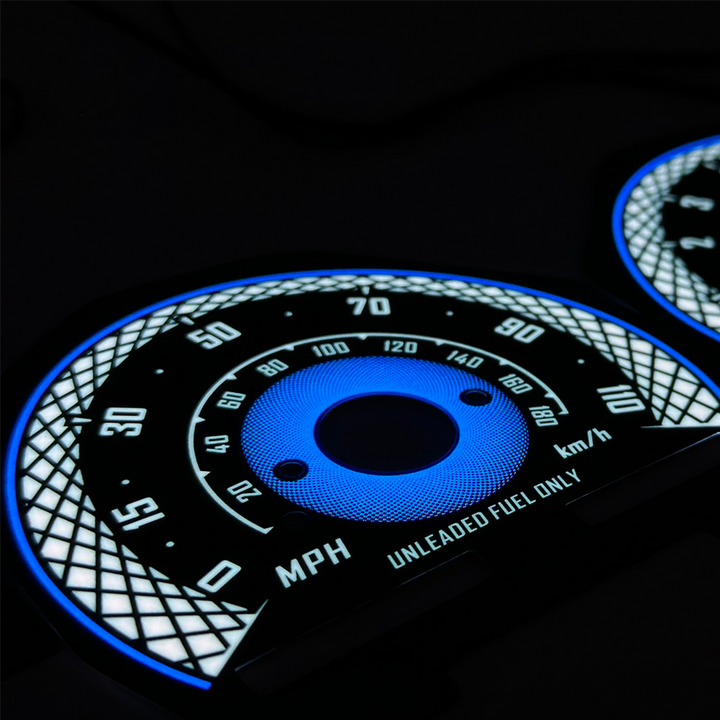 ADD W1 Nissan 240 S13 Overlay Face Gauge 1991-1994 - 3D Illusions