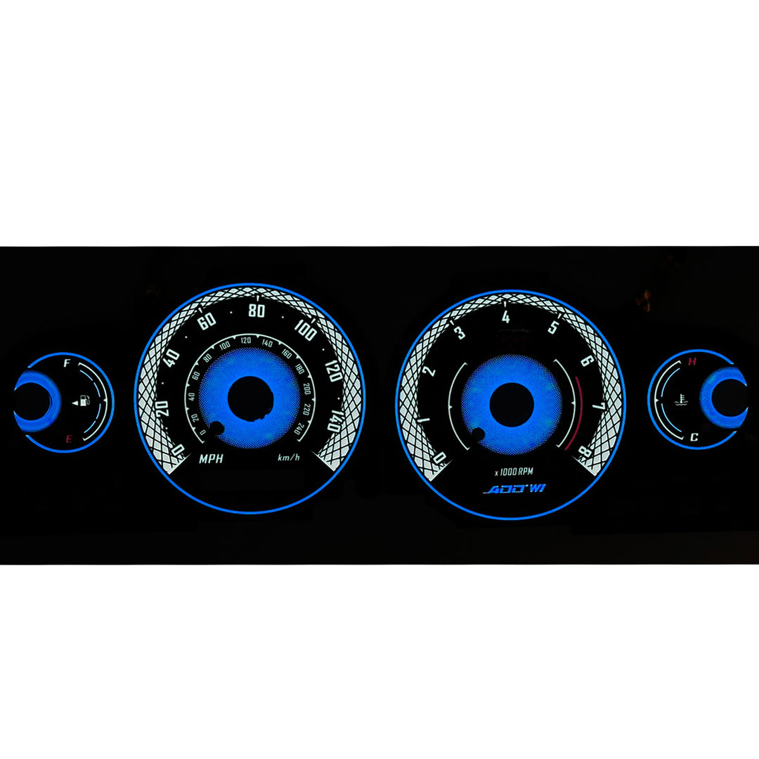 ADD W1 Nissan Sentra Overlay Face Gauge 2002-2003 - 3D Illusions