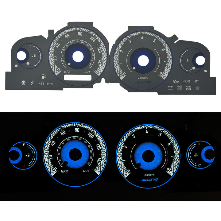 ADD W1 Nissan Sentra Overlay Face Gauge 2002-2003 - 3D Illusions