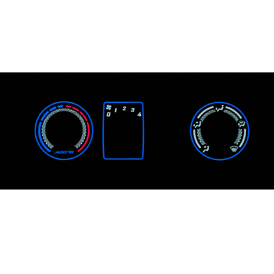 ADD W1 Nissan Sentra Overlay Face Gauge HVAC 2000-2006 - 3D Illusions