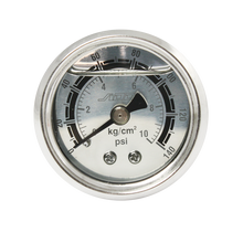 Fuel Pressure Regulator Liquid Fill Oil Gauge