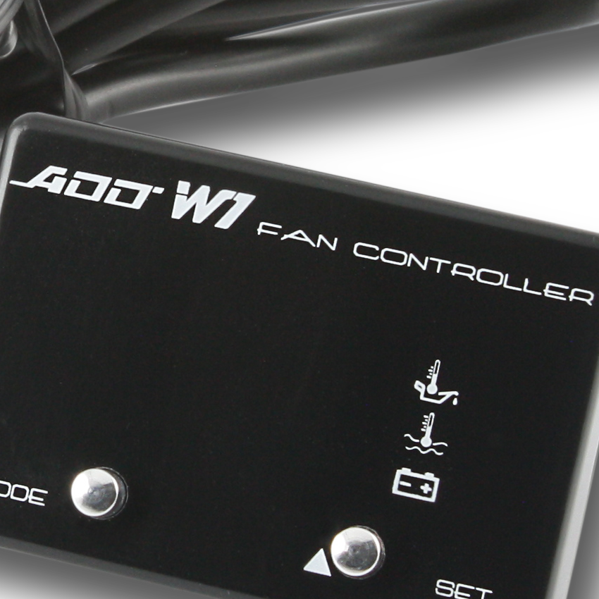 Radiator Cooling Fan Controller Water oil Temp Volt Gauge
