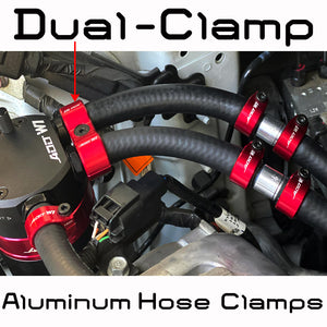 For Dodge Ram Baffled Oil Catch Can Kit, V3 2009-2018