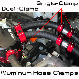 For Dodge Charger challenger / Chrysler 300C Baffled Oil Catch Can Kit, V3.3 2015+