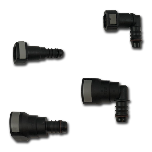 Z Oil Catch Can Parts - Fitting PVC Quick connects, Snap Fitting