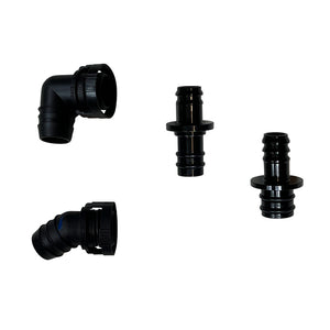 Z Oil Catch Can Parts - Fitting PVC + CCV Quick connects, Mini Cooper N14 and N18 (4pcs)