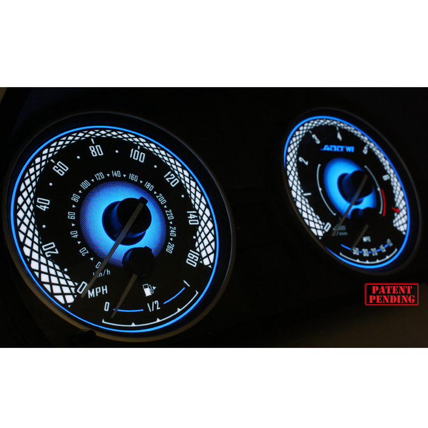 ADD W1 BMW Overlay Face Gauge E90 E91 E92 X1 2007-2015 323i 323 328i 328 - 3D illusions