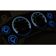 ADD W1 GMC Sierra 1500/2500/3500 Overlay Face Gauge 2007-2014 - 3D illusions