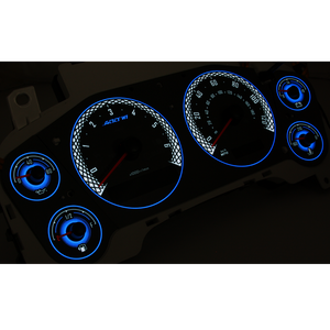 ADD W1 GMC Sierra 1500/2500/3500 Overlay Face Gauge 2007-2014 - 3D illusions