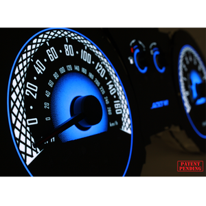 ADD W1 Ford Mustang Overlay Face Gauge 2013-2014  - 3D illusions