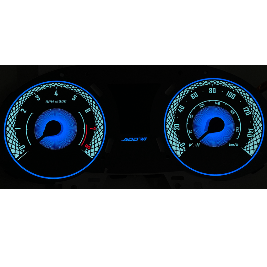 ADD W1 Hyundai Veloster  Overlay Face Gauge 2012-2015 - 3D Illusions