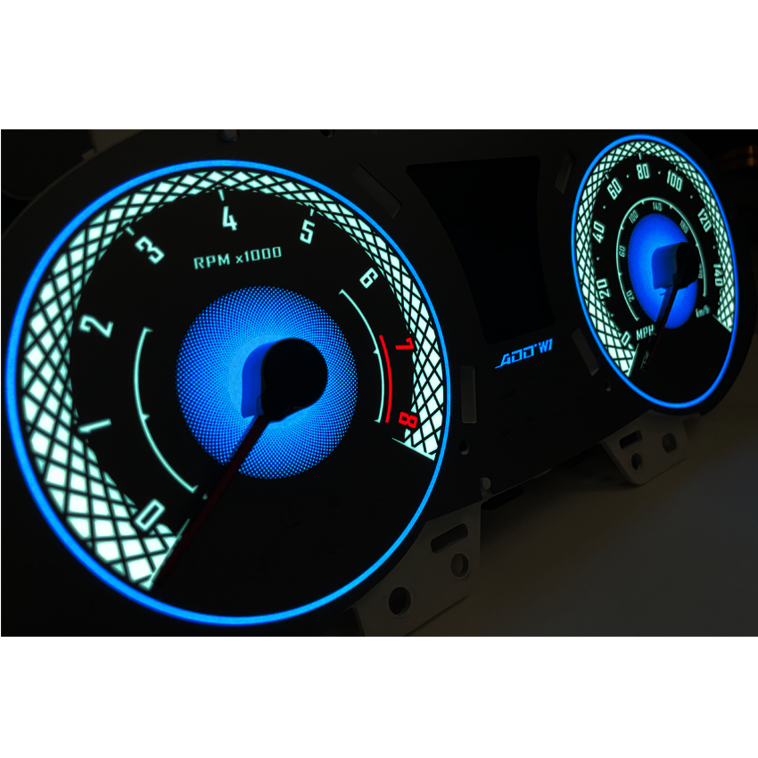 ADD W1 Hyundai Veloster  Overlay Face Gauge 2012-2015 - 3D Illusions