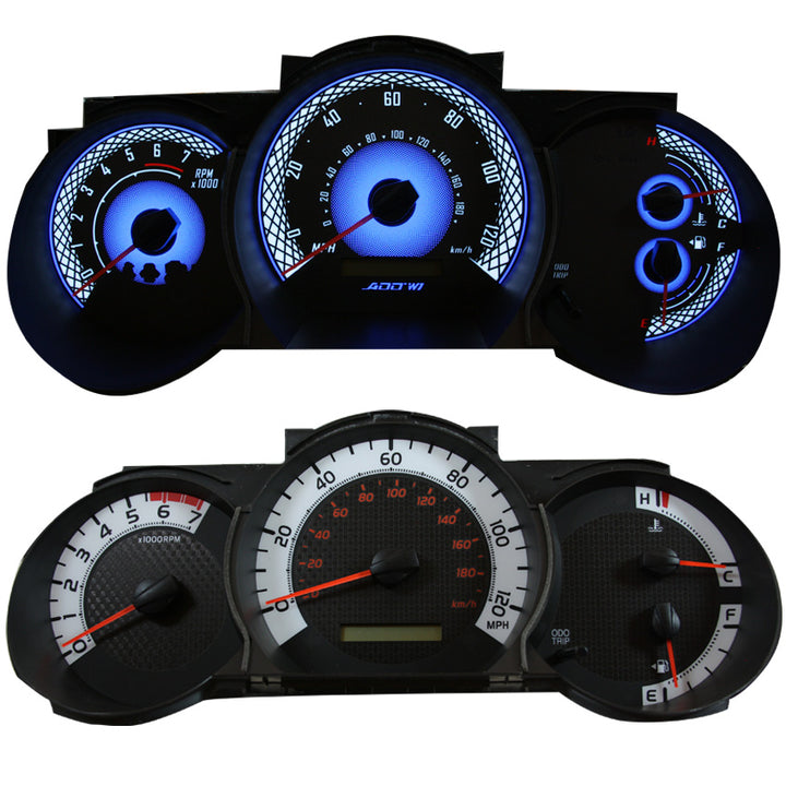 ADD W1 Toyota Tacoma Overlay Face Gauge 2005-2015 Manual - 3D Illusions