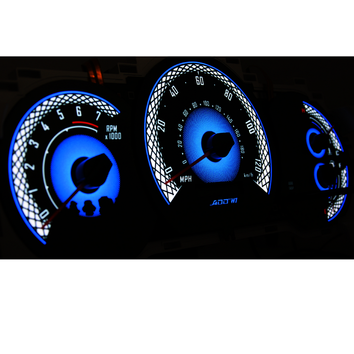 ADD W1 Toyota Tacoma Overlay Face Gauge 2005-2015 Auto - 3D Illusions