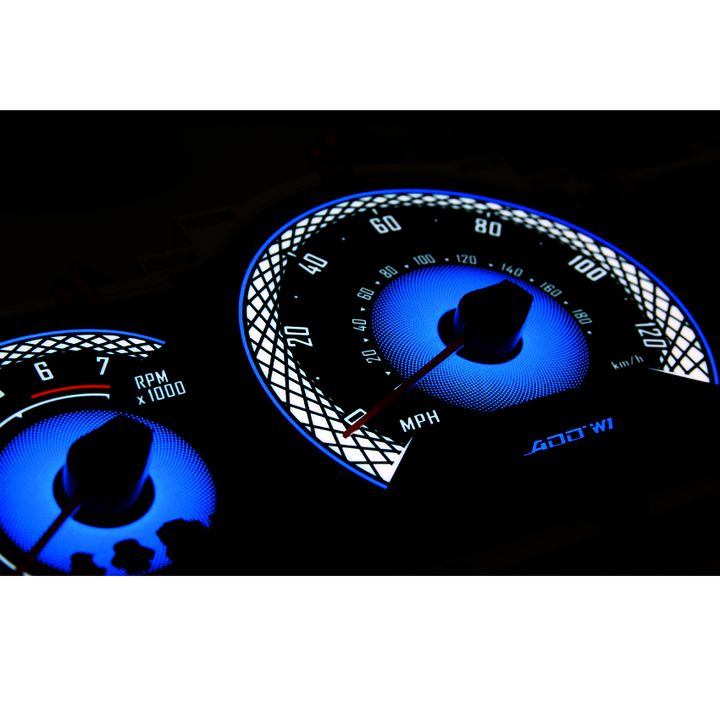 ADD W1 Toyota Tacoma Overlay Face Gauge 2005-2015 Auto - 3D Illusions