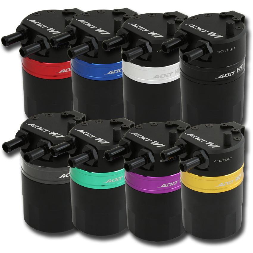 Baffled Oil Catch Can V3 sample configuration-Universal – ADD W1