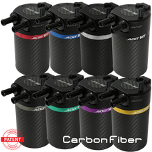 Carbon Fiber Baffled Oil Catch Can V3 custom configuration-Universal