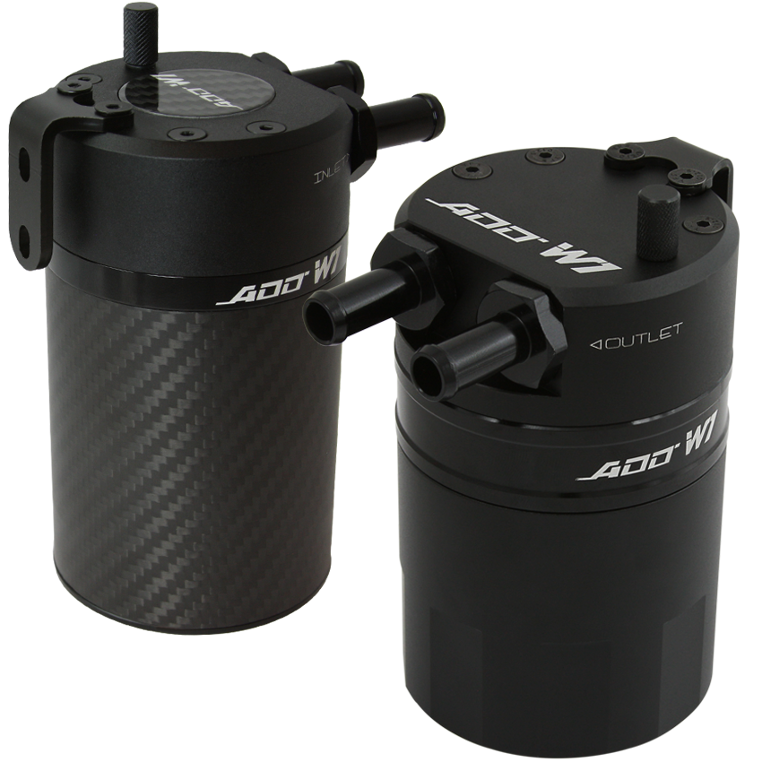 For Ford Mustang GT Baffled Oil Catch Can Kit, V3, 2018 - Up