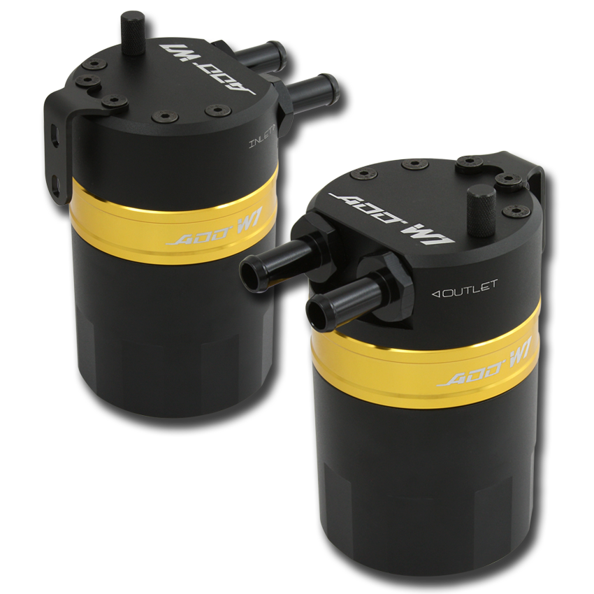 Baffled Oil Catch Can V3 custom configuration-Universal