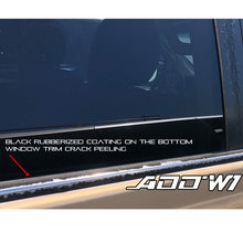 weather strips chrome overlay for Toyota Sequoia 2001-2007