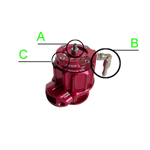 Z ADD W1 Blow Off Valve - BOV ( Area B ) Fitting