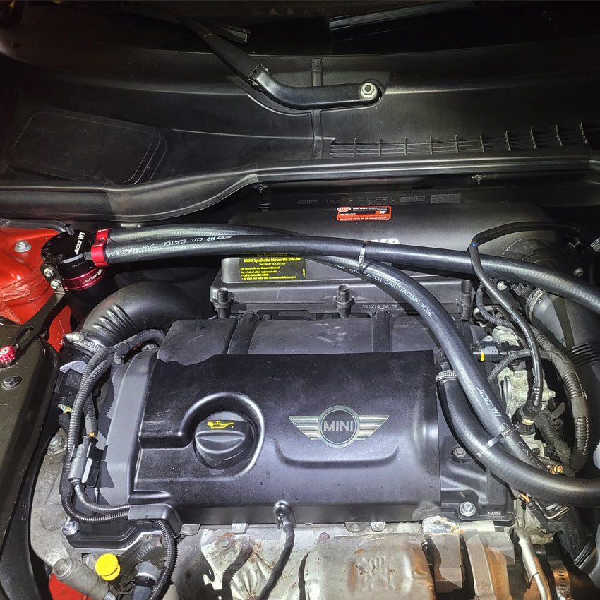 For Mini Cooper Baffled Oil Catch Can Kit, V3 2011-2016 Countryman (R60) &amp; Paceman (R61)