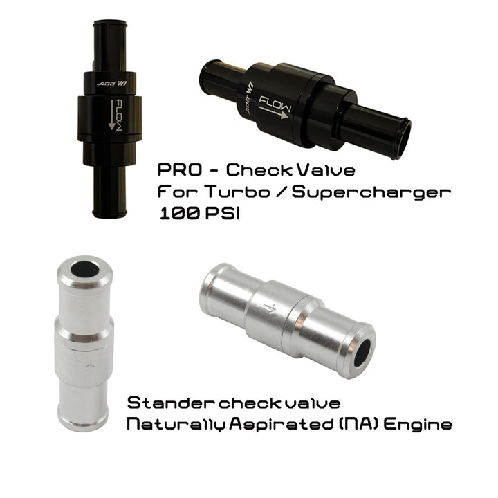 Carbon Fiber Baffled Oil Catch Can V3.3 sample configuration-Universal