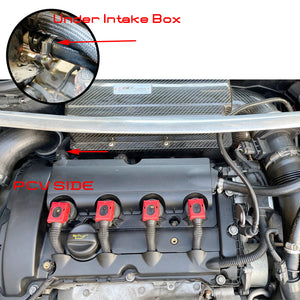 For Mini Cooper Baffled Oil Catch Can Kit, V3 2007-2016 PCV+CCV