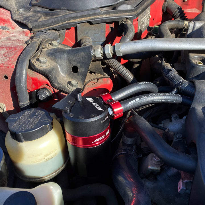 For Infiniti G35 Baffled Oil Catch Can kit V3, 2003-2007