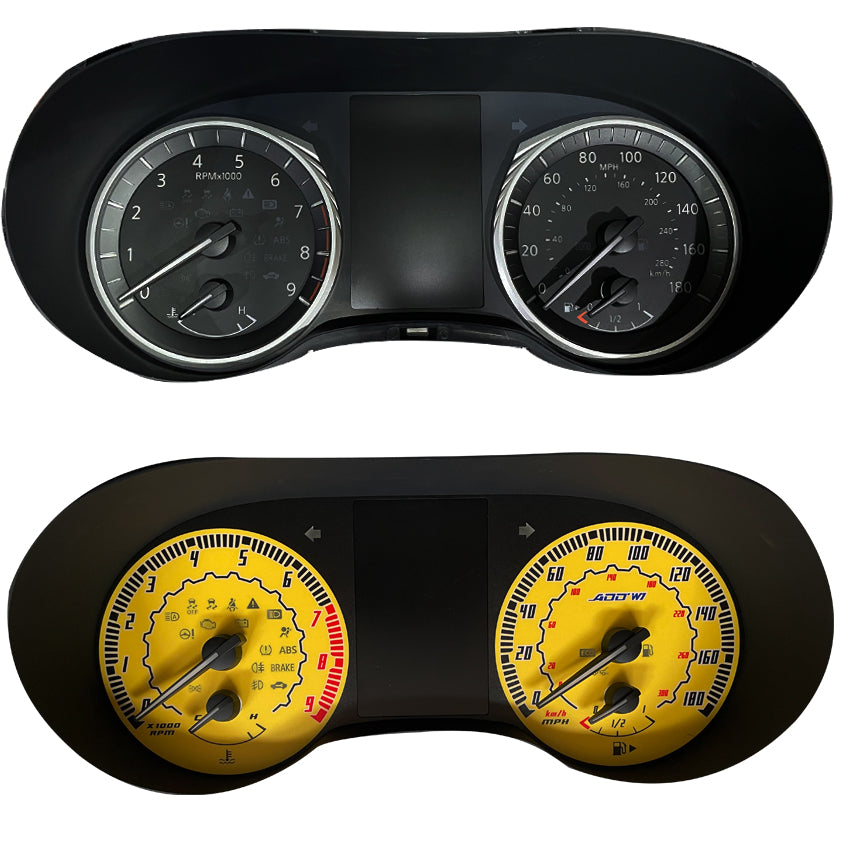 ADD W1 Infiniti Q50/Q60 Overlay Face Gauge 2016 - Up