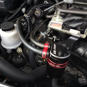 For Nissan Titan 5.6L Baffled Oil Catch Can kit V3, 2016-2022