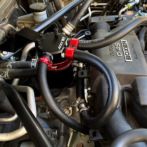 For Subaru BRZ / Toyota 86 / Scion FR-S Baffled Oil Catch Can kit V3.3 PCV Side, 2013+