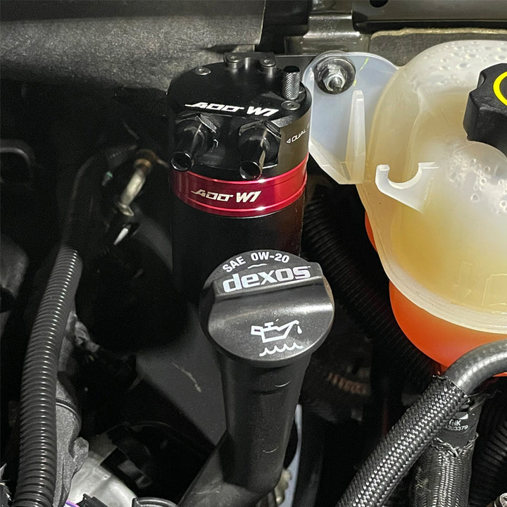 For Chevy/GMC Silverado Sierra Truck 4.3L/5.3L/6.2L Baffled Oil Catch Can kit V3 2019 +