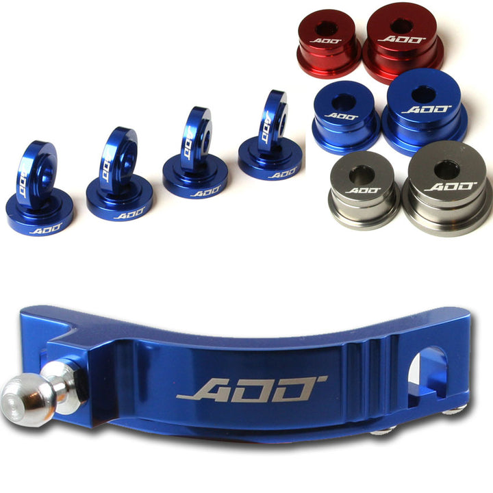ADD W1 Honda Civic Si EP3 2002-2005 /  Acura RSX Short shifter + Base Bushings + Cable Bushings Kit
