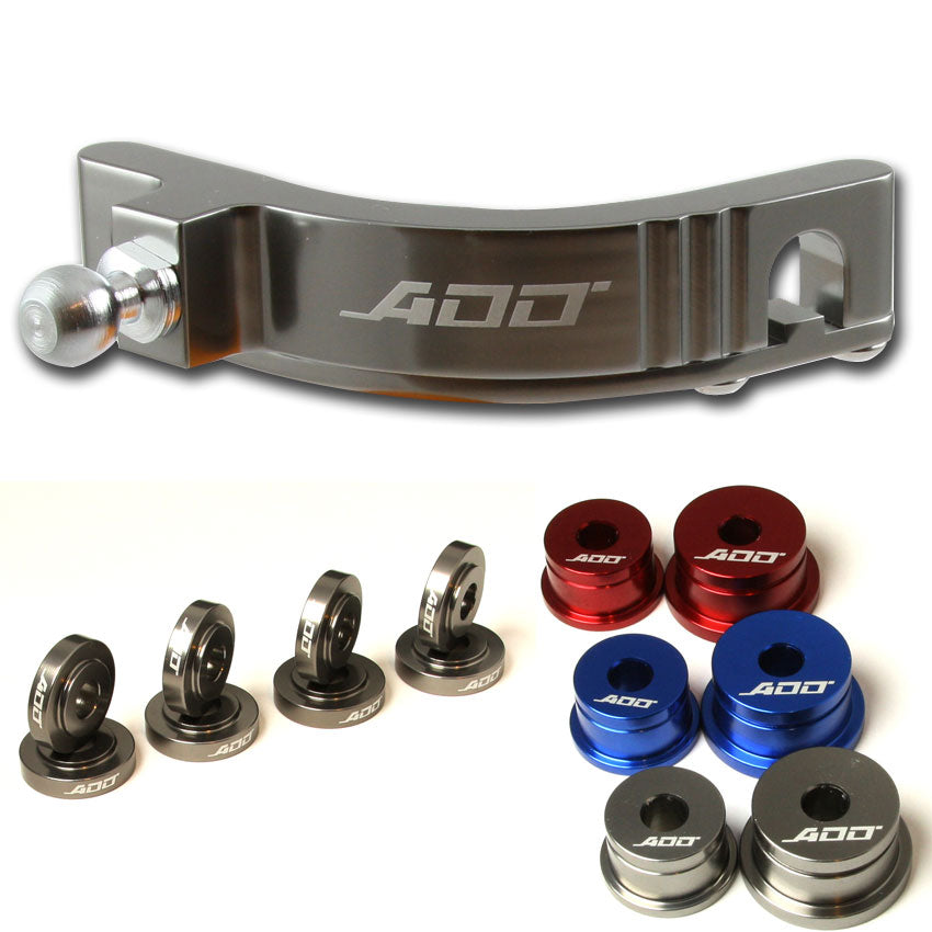 ADD W1 Honda Civic Si EP3 2002-2005 /  Acura RSX Short shifter + Base Bushings + Cable Bushings Kit