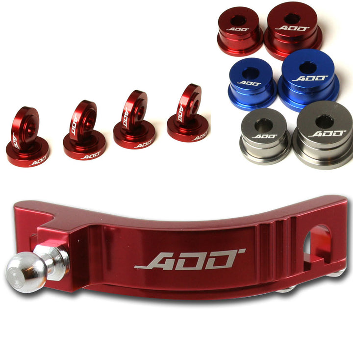 ADD W1 Honda Civic Si EP3 2002-2005 /  Acura RSX Short shifter + Base Bushings + Cable Bushings Kit