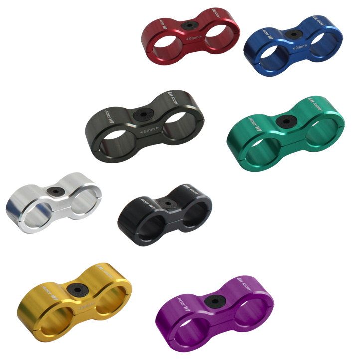 Z Oil Catch Can Parts - Aluminum Hose Clamps Dual for V3,V3.3