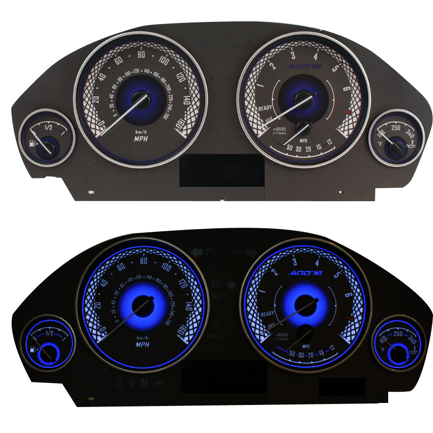 ADD W1 BMW Overlay Face Gauge F30 F31 F32 F33 2012-2017 328i/335i/320i - 3D Illusions