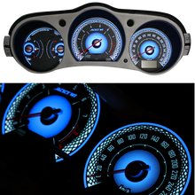 KM/H ADD W1 Nissan 350z Overlay Face Gauge 2003-2008 3D Illusions