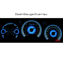 KM/H ADD W1 Nissan 350z Overlay Face Gauge 2003-2008 3D Illusions